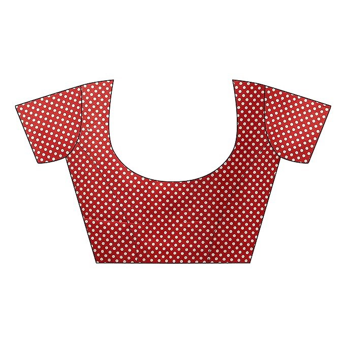 Premium Textile Georgette Saree With Unstitched Blouse Piece 5