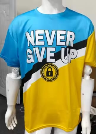 Never Give Up T-shirt style  special edition 2026